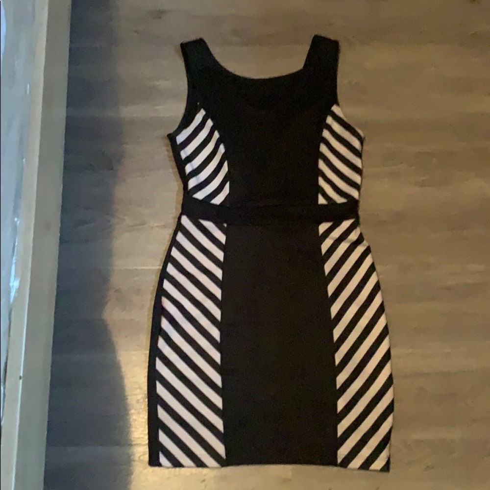 Striped Mini dress